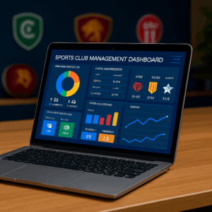 Sports Club Management Dashboard